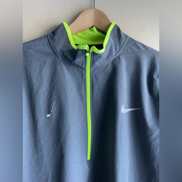Nike Dri Fit Men Gray Golf Sweatshirt Size Large Long Sleeve - Picture 2 of 9